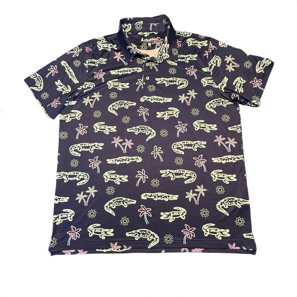 chubbies Other - Chubbies The Neon Glade Performance Polo 2.0 in Mens 2XL